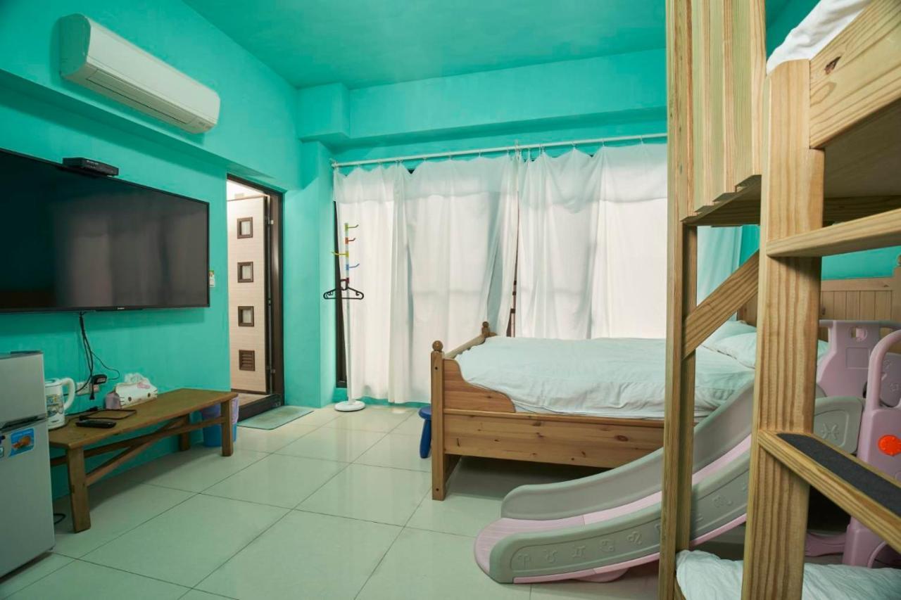 Apartamento Momo民宿 溜滑梯 Dongshan  Exterior foto