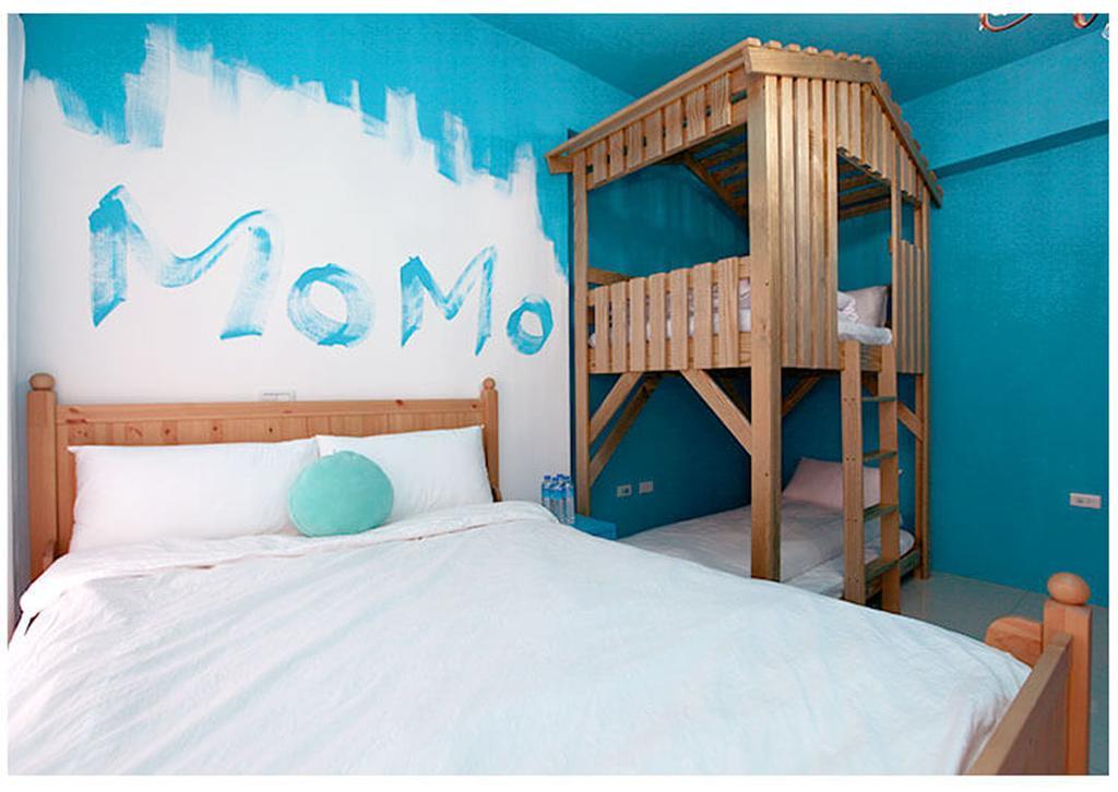 Apartamento Momo民宿 溜滑梯 Dongshan  Exterior foto